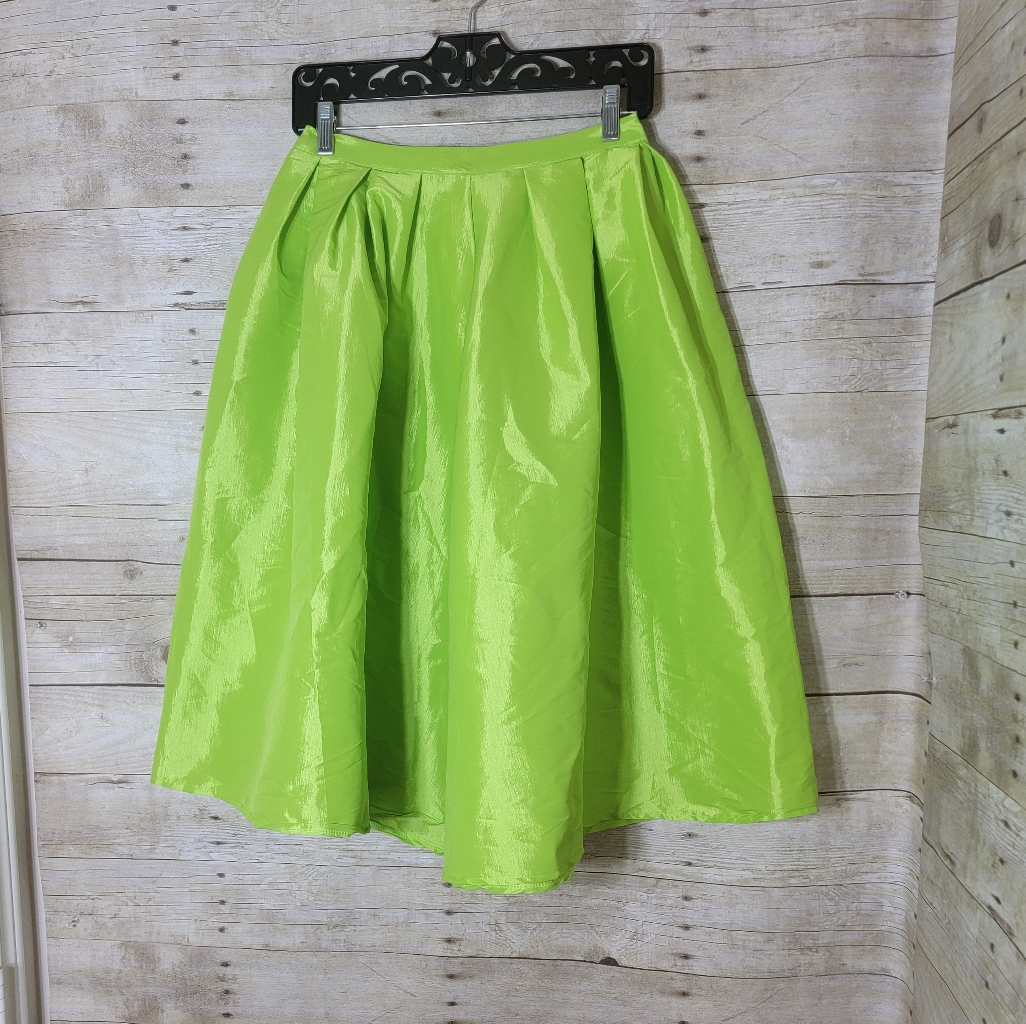 Lime Green Skirt